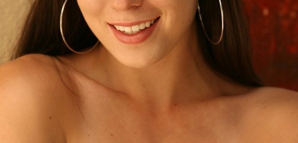 Smiling adroably pretty Abby shows her soft small titties.See more of this cutie in her Next Door Models galley.